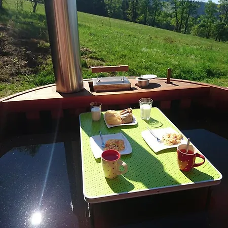 Roubenka Pod Lesem Chalet Destne v Orlickych horach